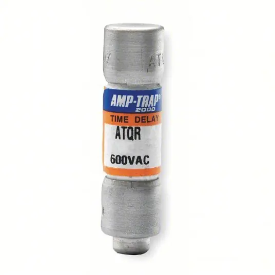 Mersen ATQR1/2 UL Class CC Fuse Time Delay, 1/2 A, ATQR, Cylindrical Body, Nonindicating, 300V DC