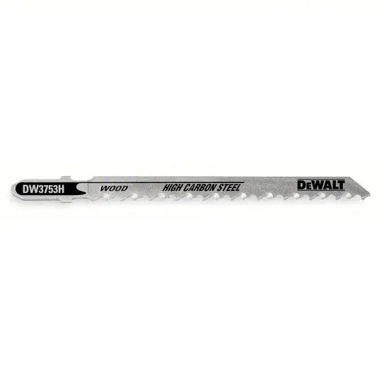 DeWalt DW3776-5 3" 24 TPI T-Shank Metal Cutting Cobalt Steel Jig Saw Blade
