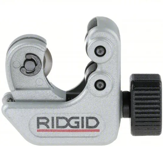 Ridgid 40617 Tubing Cutter 1/4 in – 1 3/16 in OD Cutting Capacity, Std Wheel Cutter, 3 in Tool Lg