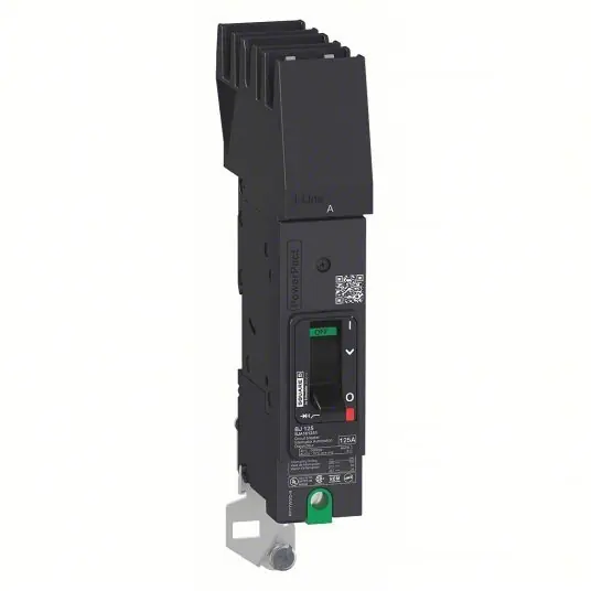 Square D BDA160401 Molded Case Circuit Breaker 40 A Amps, 25kA at 277/408V AC, Fixed, A, 1 Poles, 240V AC
