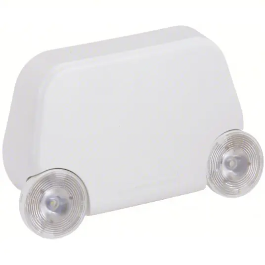 Lithonia EU2L REM M12 Emergency Light LED, Damp Location Rated, 0.75 W Lamp Watt, 120/277V AC, 2 W Emergency Watt, White