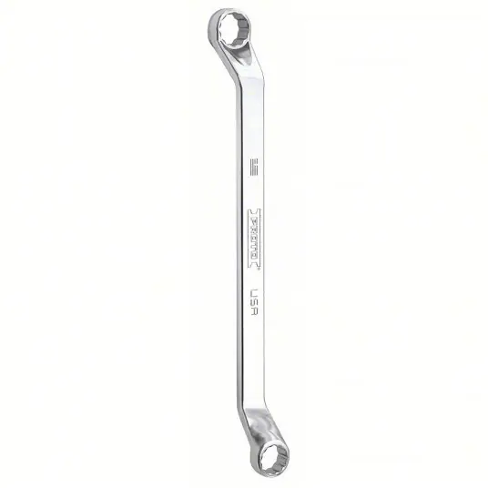 Proto J8181-T500 Double Box Wrench Alloy Steel, Chrome, 1/2 in_9/16 in Head Size, 8 3/4 in Overall Lg, Offset
