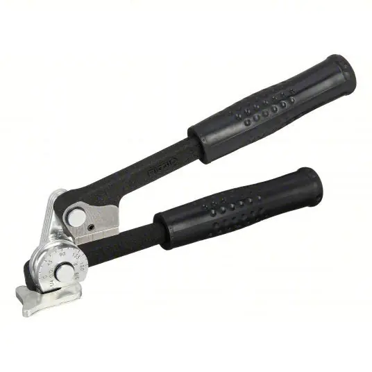 Ridgid 404 Tube Bender Calibrated Angle Markings from 0 to 180 Degrees, 1/4 in Tubing Outside Dia - Max