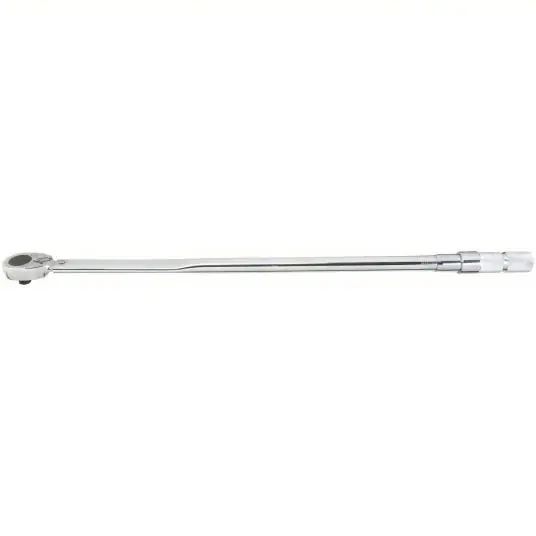 Proto J6018AB Micrometer Torque Wrench Foot-Pound, 3/4 in Drive Size, 60 ft-lb to 300 ft-lb, Std