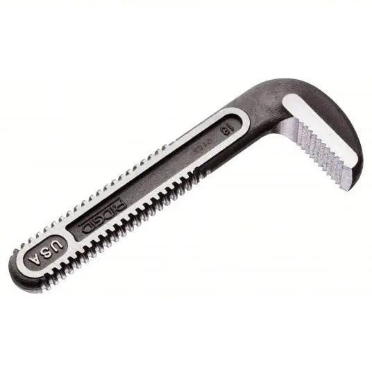 Ridgid 31695 Pipe Wrench Hook Jaw, For 824 / 24 Straight Pipe Wrench Replacement Jaws