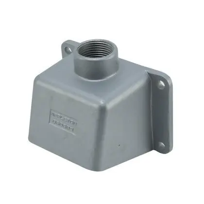 Appleton AEE23 Back Box 30, 3/4 in Hub, 4 5/8 in Lg, Metallic