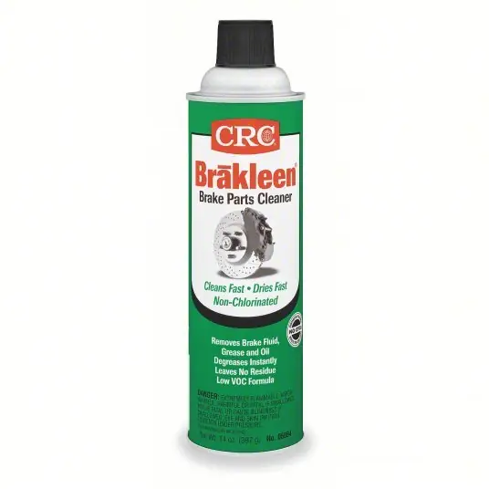 CRC 05084 Brake Parts Cleaner Solvent, Aerosol, Non-Chlorinated, Flammable, Aerosol Spray Can, Brakleen