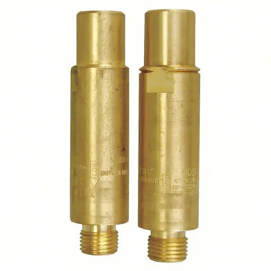 Victor 0656-0004 Flashback Arrestor Set Regulator Mount, 9/16"-18, For Oxygen & Fuel