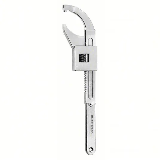 Facom FA-115A.50 Hook Spanner Wrench 10 mm to 50 mm, 20 3/4 in Overall Lg, 9/32 in Hook Thick, 5/32 in Hook Dp
