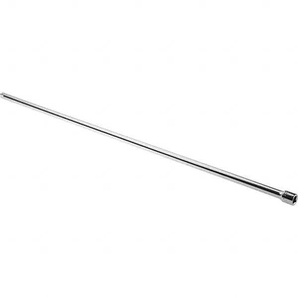 Proto J5465 Socket Extension 1/2 in Input Drive Size, 1/2 in Output Drive Size, 36 in Overall Lg, Chrome