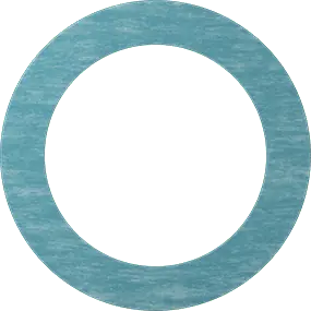 McMaster 9472K622 Oil-Resistant Aramid/Buna-N Gasket for 5 Pipe Size, ANSI Class 150, 1/8" Thick
