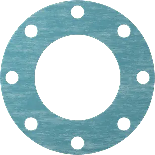 McMaster 9472K642 Oil-Resistant Aramid/Buna-N Gasket with Bolt Holes, for 5 Pipe Size, ANSI Class 150, 1/8" Thick