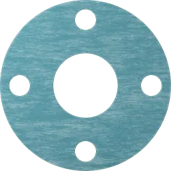 McMaster 9472K635 Oil-Resistant Aramid/Buna-N Gasket with Bolt Holes, for 1-1/2 Pipe Size, ANSI Class 150, 1/16" Thick