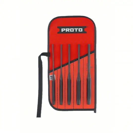 Proto J48005LS2 Proto Pin Punch Set 5 Piece 5/32" - 5/16"