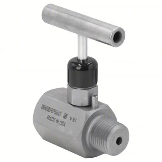 Enerpac V91 Control Snubber Valve 4 gpm Max Flow Rate, 1/2 in NPT, 1/2 in NPT, 10,000 psi Max Pressure