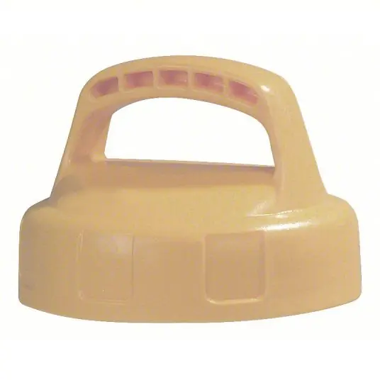 Oil Safe 100100 Storage Lid No Spout, Plastic Material, Tan
