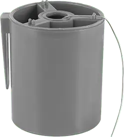McMaster 8860K64 Round Bend-and-Stay Multipurpose 304 Stainless Steel Wire Matte Finish, 1-lb. Can, 0.041" Diameter
