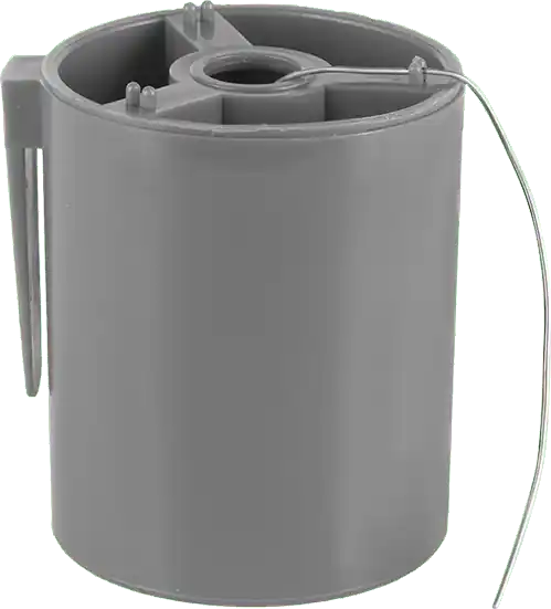 McMaster 8860K65 Round Bend-and-Stay Multipurpose 304 Stainless Steel Wire Matte Finish, 1-lb. Can, 0.051" Diameter