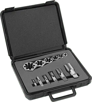McMaster 2549A78 12-Piece Tap and Die Kit High-Speed Steel Tap and Carbon Steel Hex Die Kit