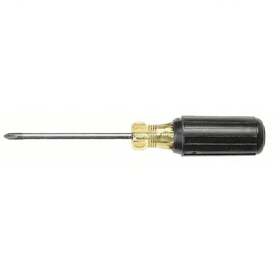 Klein 603-4 General Purpose Phillips Screwdriver 2 Tip Size, 8 1/4 in Overall Lg, 4 in Shank Lg