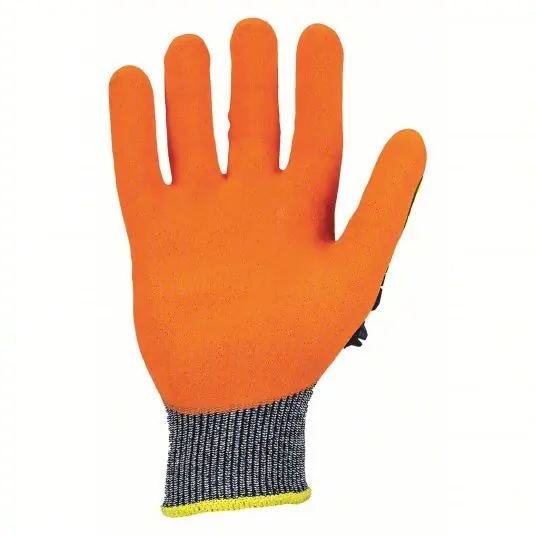 Ironclad KCHA5-06-XXL Coated Gloves 2XL (11), ANSI Cut Level A6, ANSI Impact Level 2, Full, Double Dipped, 1 PR