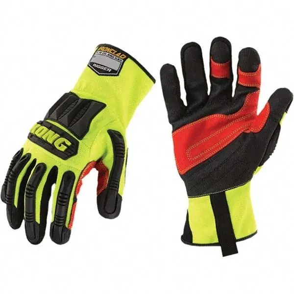 Kong KRIG-06-XXL Mechanics Gloves 2XL (11), Riggers Glove, Synthetic Leather, ANSI Cut Level A2, Palm Side, 1 PR