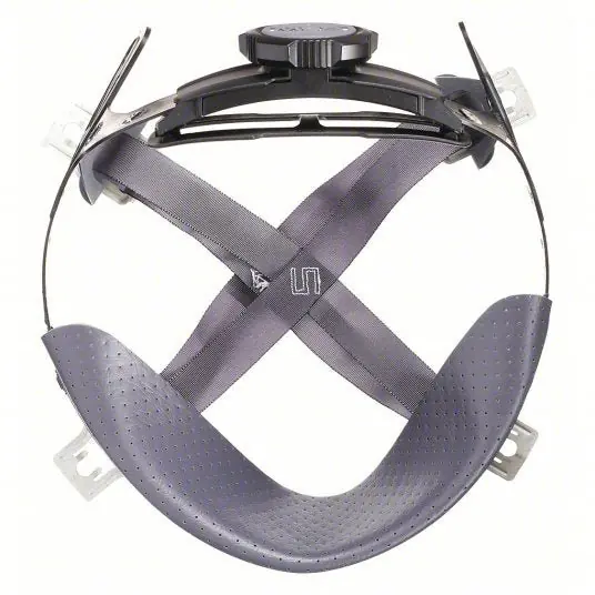 MSA 10153385 Hard Hat Suspension Comfo-Cap(R)/Skullgard(R) Medium Size, Ratchet 4-Point