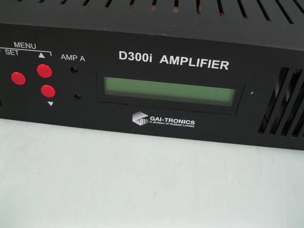 Gai-Tronics 025-02-0030-101 Amp D300i 230VAC 48VDC 100V