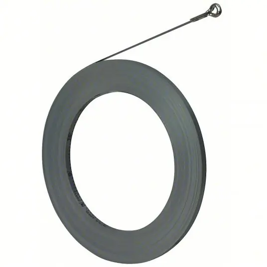 Lufkin OC2276DN Replacement Oil Tape Blade C2276DN, 100 ft, Steel, SAE, Silver, Single-Sided