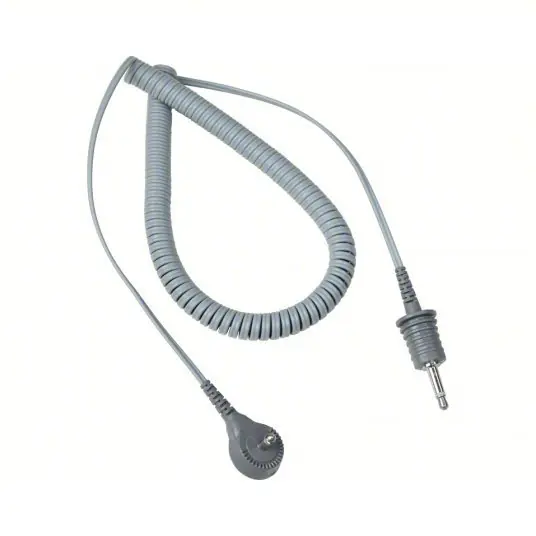 SCS 2360 Dual Conductor Cord Dual Conductor Coil Cord, 5 ft Cord Lg, 1 megaohm Resist Rating - Max