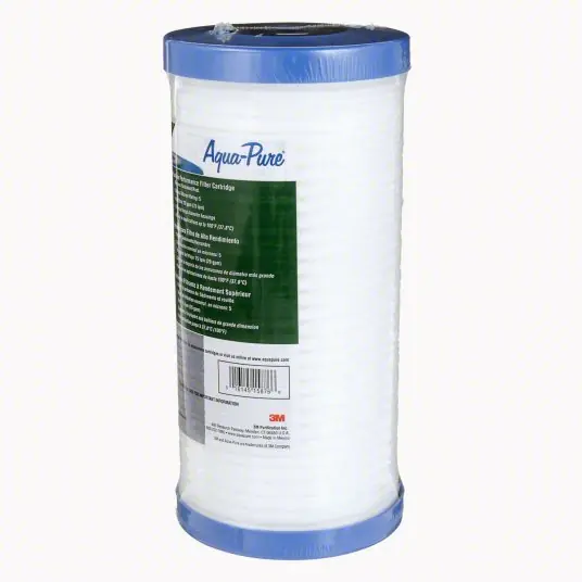 3M Aqua-Pure 5618902 Quick Connect Filter 5 micron, 20 gpm, 9 3/4 in Overall Ht, 4 5/8 in Dia
