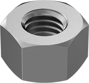 McMaster 95462A538 Medium-Strength Steel Hex Nut Grade 5, Zinc-Plated, 3/4"-10 Thread Size PK25