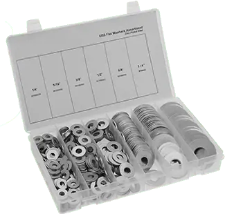 McMaster 91535A110 590 Piece USS Washer Assortment