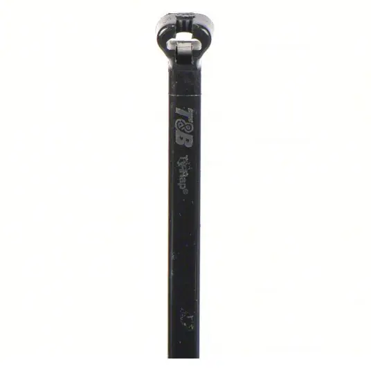 TY-Rap TY526MX Cable Tie 11 1/2 in Nominal Lg, 3 in Nominal Max. Bundle Dia., 0.14 in Wd, Black, 100 PK