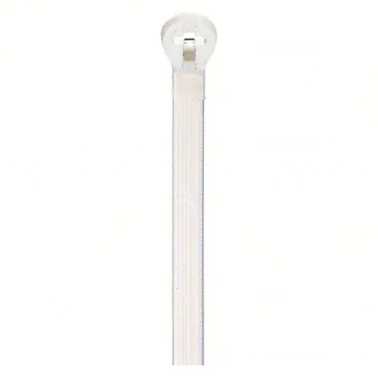 TY-Rap TY529M Cable Tie 30 1/2 in Nominal Lg, 9 in Nominal Max. Bundle Dia., 0.27 in Wd, Natural, 50 PK
