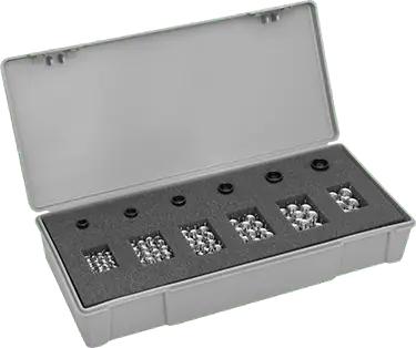 McMaster 90284A400 Key-Locking Insert Assortment with Tool, 18-8 Stainless Steel, 10-24 to 1/2"-13 Thread Sizes