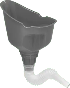McMaster 40495T1 32 FL oz Plastic Funnel with Flexible Extendable Spout