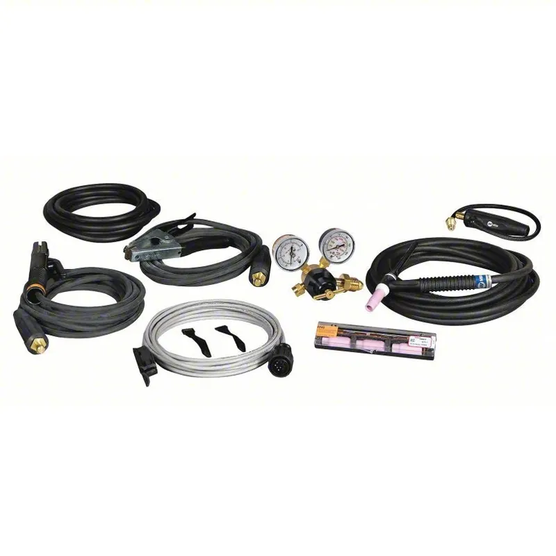 Miller 301311 TIG/Stick Contractor‘s Kit Air-Cooled, A-150, 25 ft, Rubber, 1-Piece, 17
