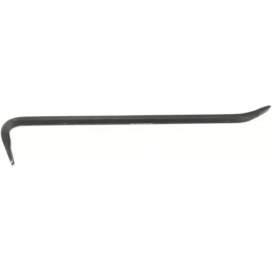 SK0025374-US20260630-101428-0 KVM Tools KV3FE90 Gooseneck Wrecking Bar Chisel/Claw End, 24 in Overall Lg, T No, 1 Nail Slots, Gooseneck End Angle