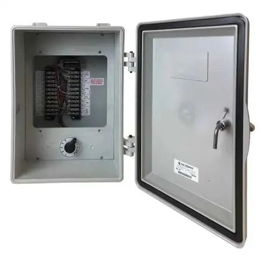 GAI-Tronics 7335-001 Weatherproof Non-Metallic Enclosure, 5 Party Line, NEMA 4X rated