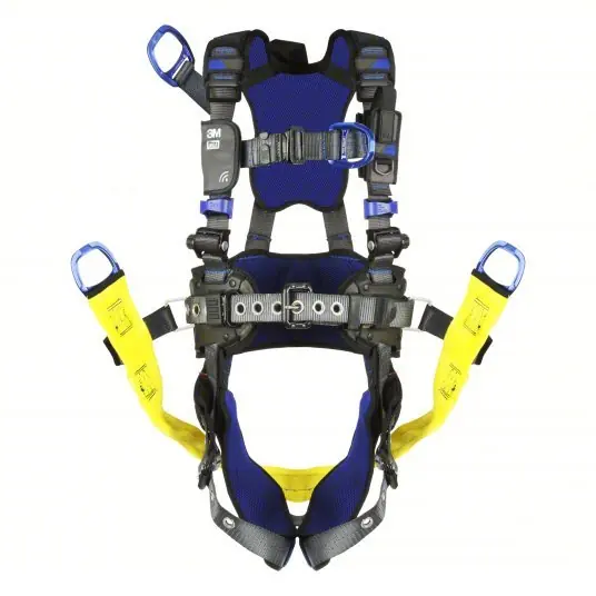 3M DBI-SALA 1113292 Fall Protection Harness Vest, Quick-Connect / Tongue Buckles, L, 420 lb Capacity