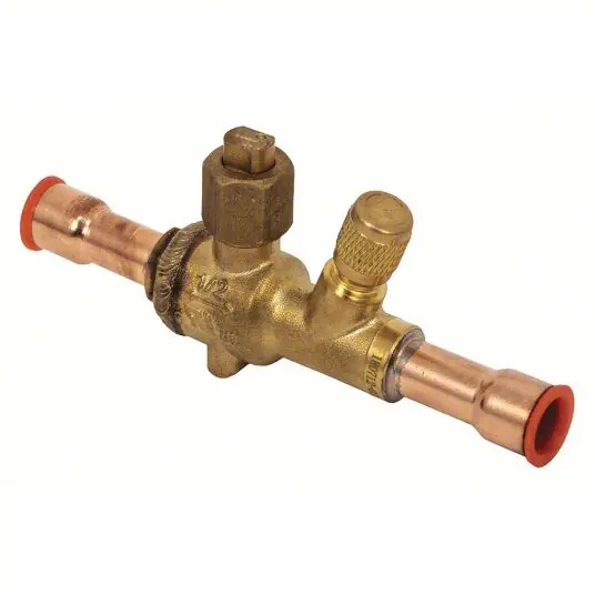 NDL NBV04-S Refrigerant Ball Valve 1/2 in Female Sweat, -40°F to 302°F, 900 psi, 0.5 in Port Size