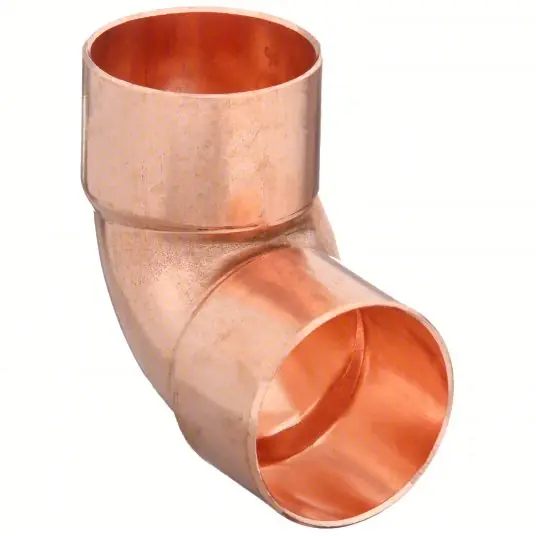 Nibco 607 1 Close Rough Elbow Wrot Copper, Cup x Cup, 1 in x 1 in Copper Tube Size