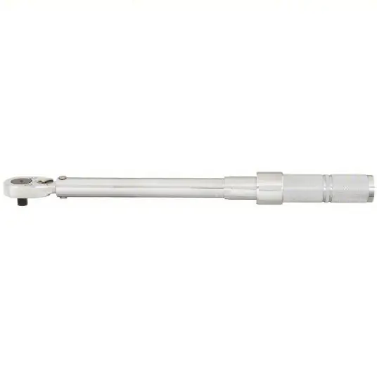 Proto J6006C Micrometer Torque Wrench Foot-Pound, 3/8 in Drive Size, 16 ft-lb to 80 ft-lb, Std