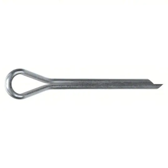 KVM Tools WWG-312-3000-SZ Cotter Pin,5/16 in dia,3 3/10 in L,PK25 Extended Prong, Inch, 5/16 in Pin Dia, Steel, 1008, 25 PK