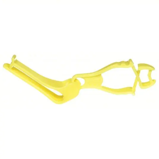 Squids by Ergodyne 3405 Plastic, Plastic, 6 in Lg, 0.5 in Max Clip Opening, Lime PK 6