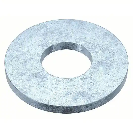 Fabory U38400.025.0004 USS Washer For Screw Size 1/4 in, Steel, Not Graded, Zinc Plated, 0.313 in In Dia, 100 PK