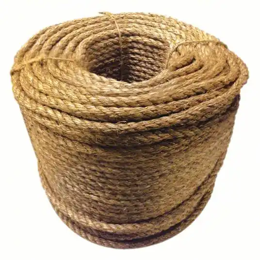 KVM Tools 330320-NAT-00600-60023 General Purpose Utility Rope Twisted, 1 in Dia, 1,620 lb Working Load Limit, Manila