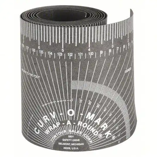 Jackson Safety 14754 Wrap-a-Round Tape Measure For 4 in to 12 in Pipe