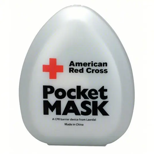 First Aid Only 363705 Pocket Mask 1 People Served, Adult, Disposable, Clamshell Case Type PK10